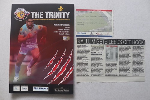 Wakefield wildcats leeds - v,